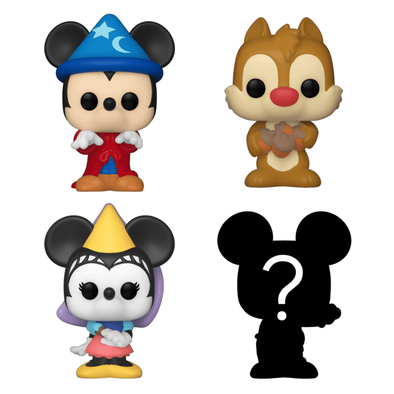 FUNKO BITTY POP: DISNEY - SORCERER MICKEY 4PK 889698713214