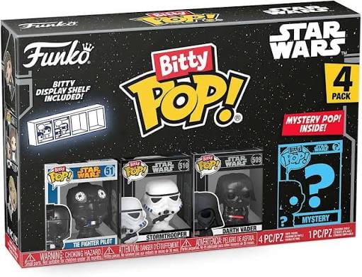 FUNKO BITTY POP: STAR WARS - DARTH VADER 4PK 889698715140