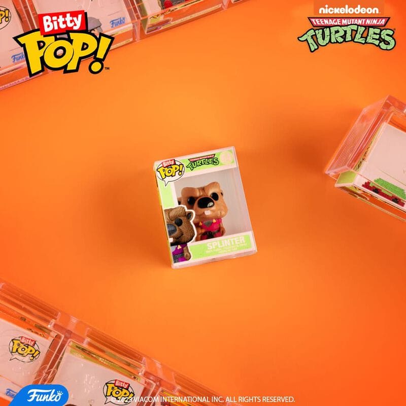 FUNKO BITTY POP: TMNT - SPLINTER 4PK 889698715096