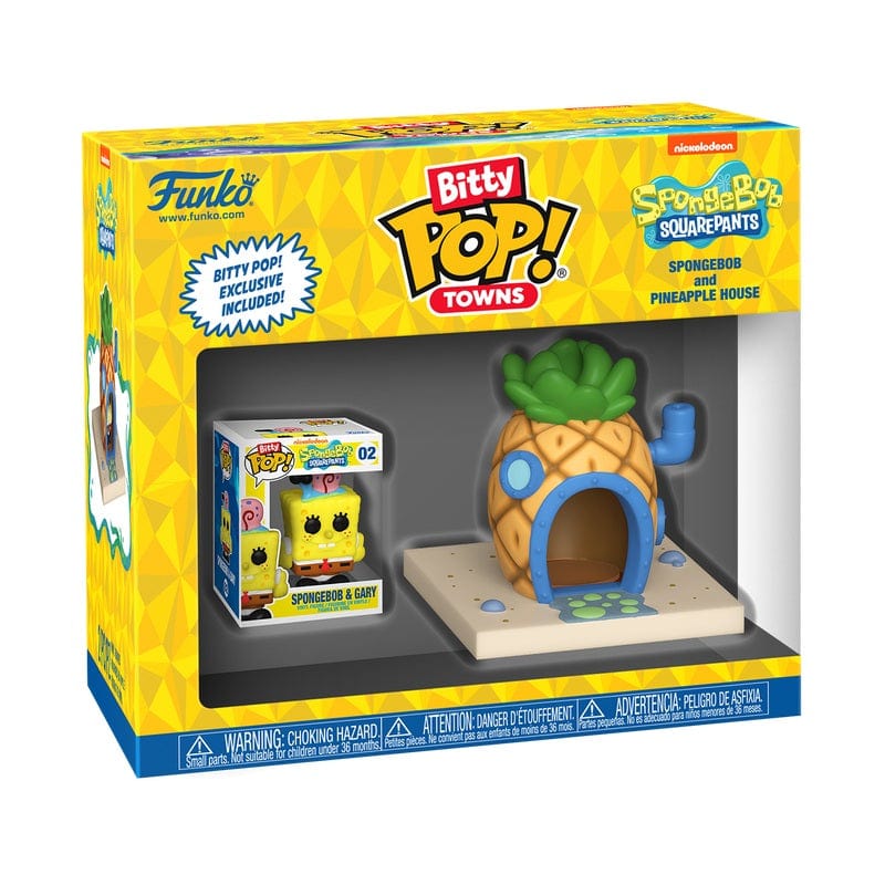 FUNKO BITTY POP TOWN: SPONGEBOB- SPONGEBOB AT HOME 889698836388