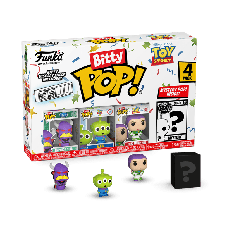 FUNKO BITTY POP: TOY STORY 4PK - ZURG 889698730433