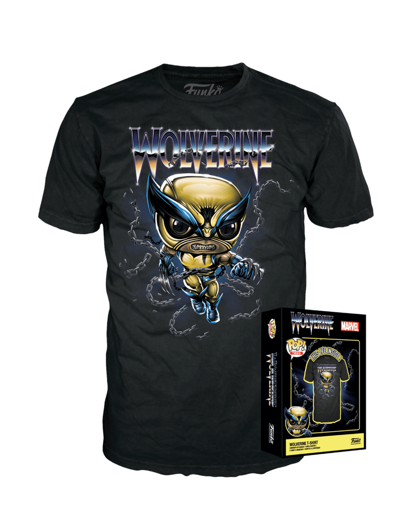 FUNKO BOXED TEE: MARVEL: WOLVERINE 889698665858