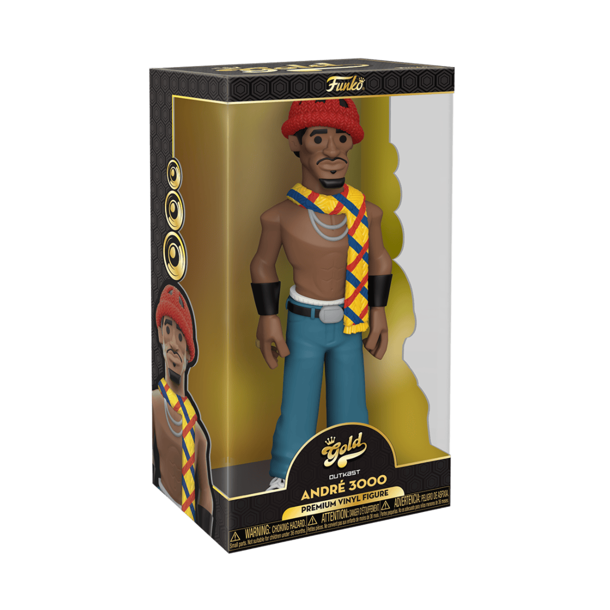 FUNKO GOLD 12" MUSIC: OUTKAST - ANDRE3000 (MS. JACKSON) 889698595018