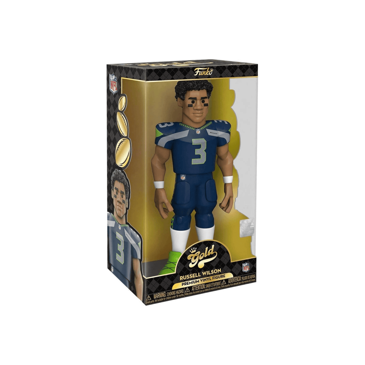 FUNKO GOLD 12" NFL: SEAHAWKS - RUSSELL WILSON 889698572880