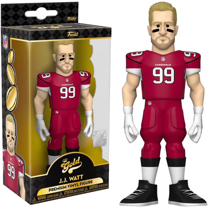 FUNKO GOLD 5" NFL: CARDINALS - JJ WATT (HOME UNI) 889698593564