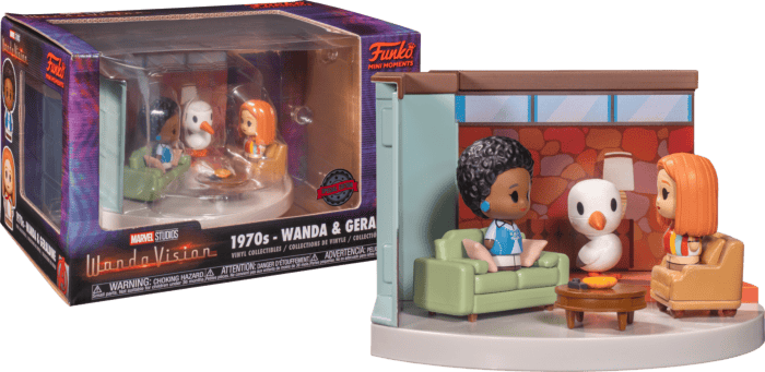 FUNKO MINI MOMENTS: WANDAVISION - LIVING ROOM '70'S 889698609586