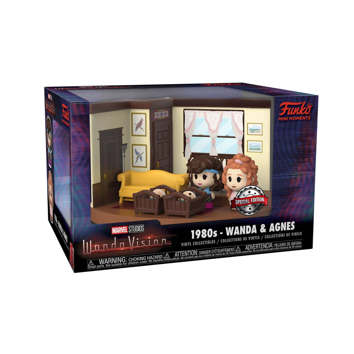 FUNKO MINI MOMENTS: WANDAVISION - LIVING ROOM '80'S 889698609593
