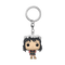 FUNKO POCKET POP KEYCHAIN Demon Slayer Makomo with flower headdress 889698726153