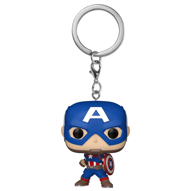 FUNKO POCKET POP KEYCHAIN Marvel new classics Captain America 889698824927