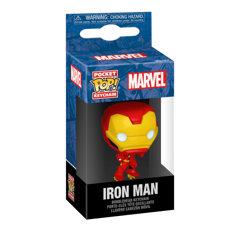 FUNKO POCKET POP KEYCHAIN Marvel new classics Iron man 889698824941