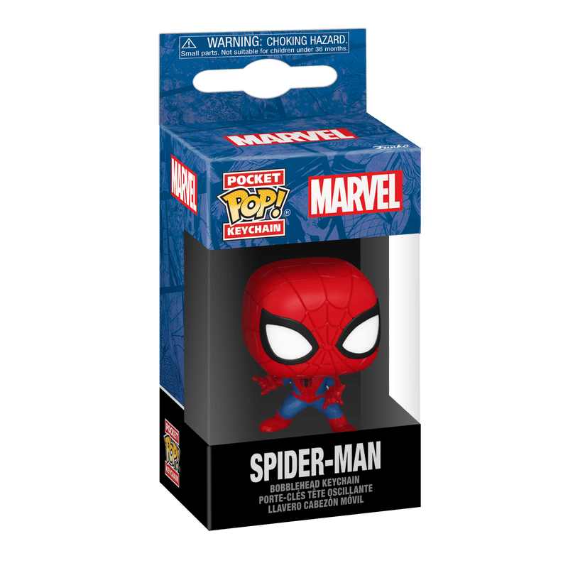FUNKO POCKET POP KEYCHAIN Marvel new classics Spider-Man 889698824958