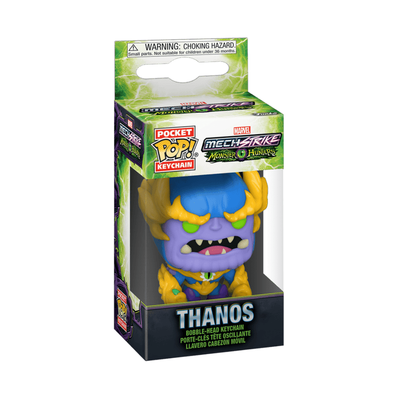 FUNKO POCKET POP KEYCHAIN Monster hunters Thanos 889698615204