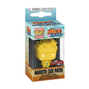 FUNKO POCKET POP KEYCHAIN Naruto Shippuden Naruto six path glow 889698443340