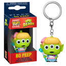 FUNKO POCKET POP KEYCHAIN Pixar allien remix Bo Peep 889698483599