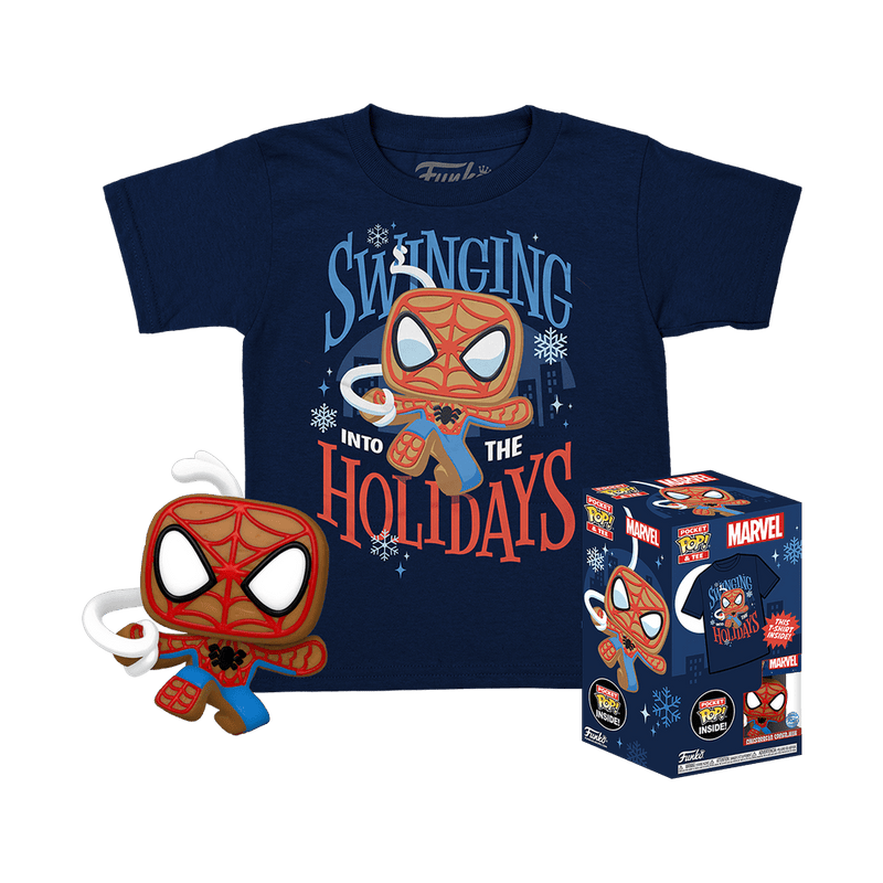 FUNKO POCKET POP & TEE: MARVEL - SPIDEY(GB) (KD) 889698635363