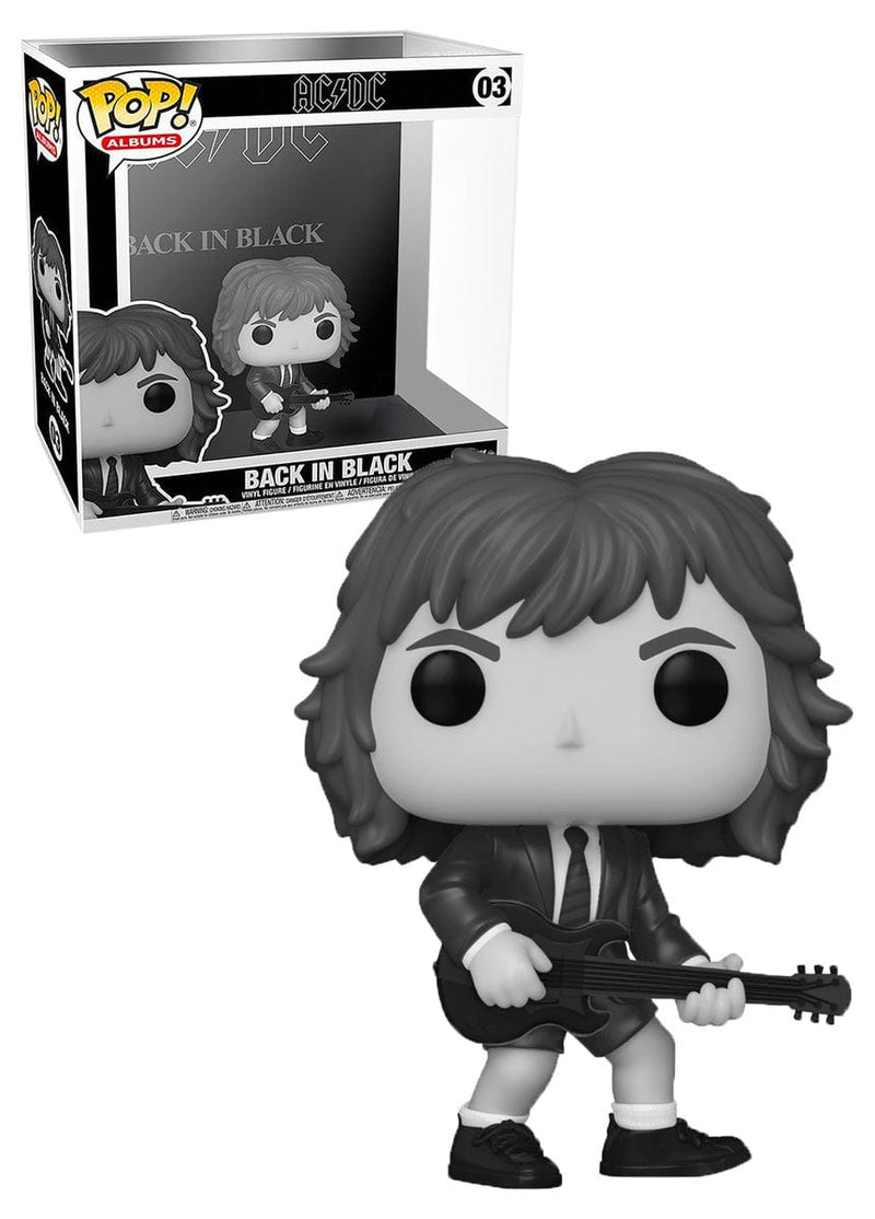 FUNKO POP ALBUMS: AC/DC - BACK IN BLACK (B&W) 889698537858