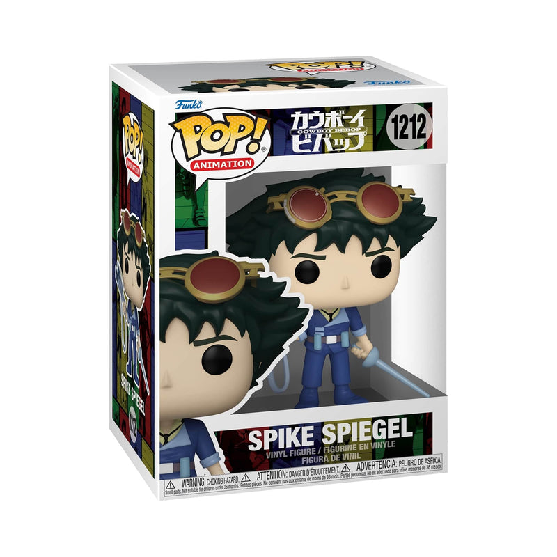 FUNKO POP ANIMATION: COWBOY BEBOP - SPIKE SPIEGEL W/ WEAPON AND SWORD 889698580243