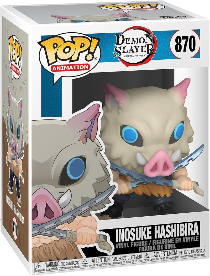 FUNKO POP ANIMATION: DEMON SLAYER - INOSUKE HASHIBIRA 889698490115
