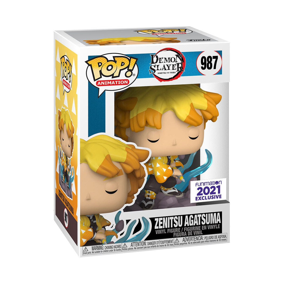 FUNKO POP ANIMATION: DEMON SLAYER - ZENITSU TRANSFORMING 889698561037