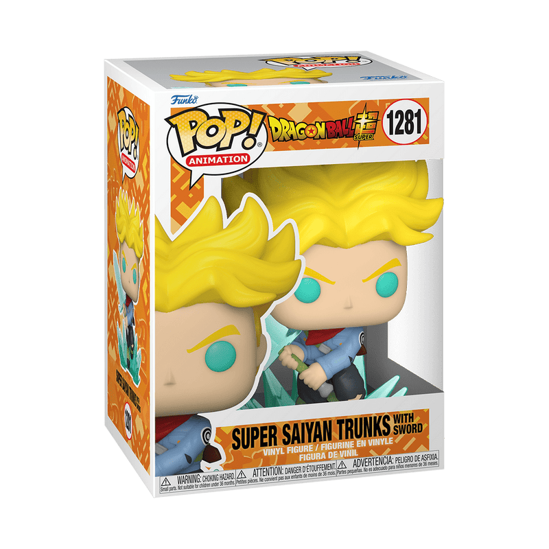 FUNKO POP ANIMATION: DRAGON BALL SUPER - SS TRUNKS W/ STAR WARSORD 889698580199