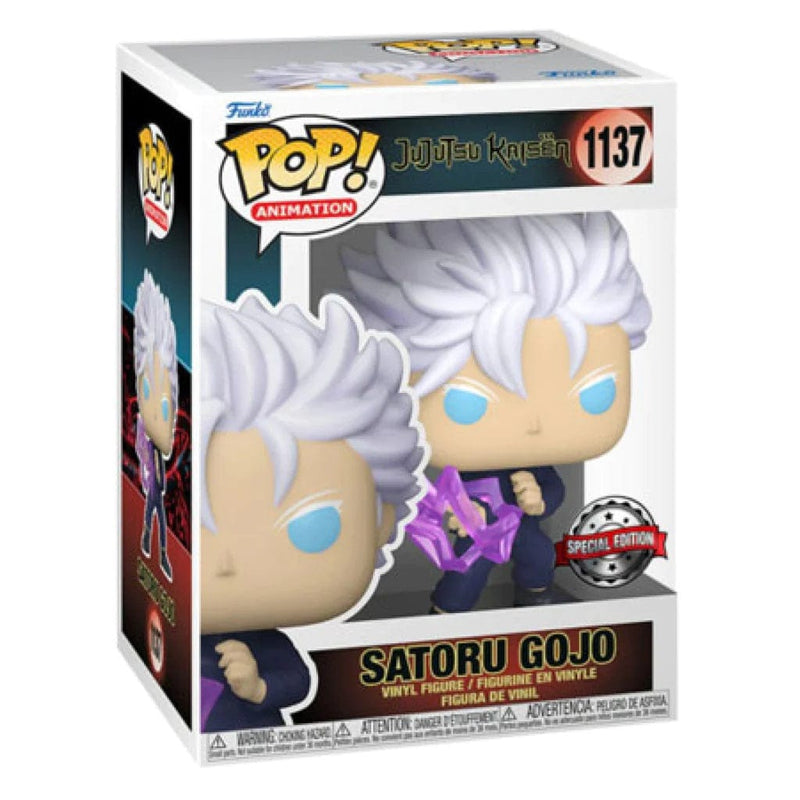 FUNKO POP ANIMATION: JUJUTSU KAISEN - GOJO W/ HOLLOW PURPLE 889698631426