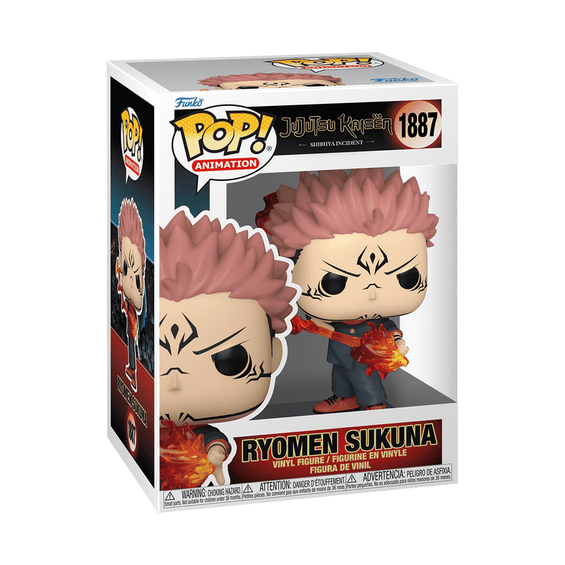 FUNKO POP ANIMATION: JUJUTSU KAISEN - SUKUNA (FIRE ARROW) 889698853224