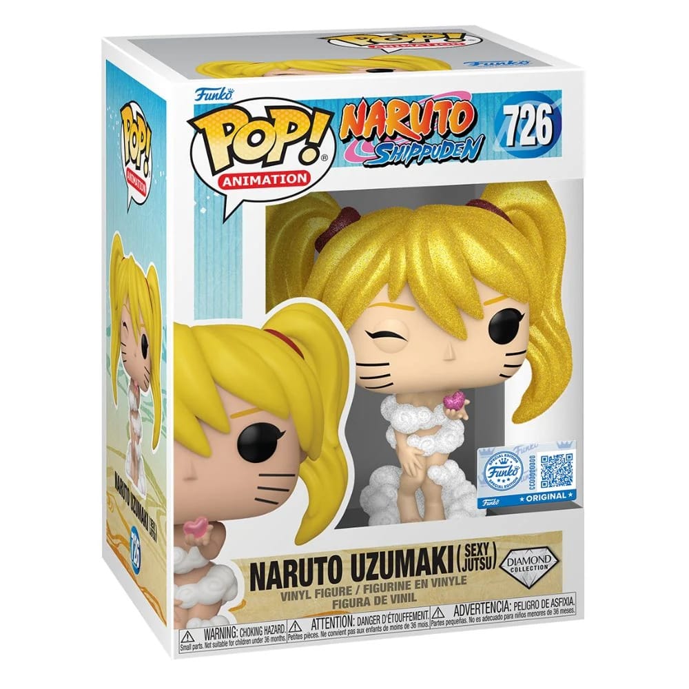 FUNKO POP ANIMATION: NARUTO SHIPPUDEN - NARUTO (SJ) (DGLT) 889698872027