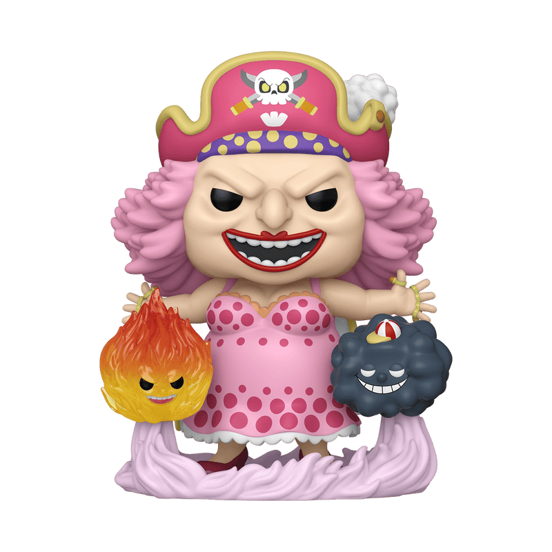 FUNKO POP ANIMATION: ONE PIECE - BIG MOM W/HOMIES 6" (SP) 889698627009