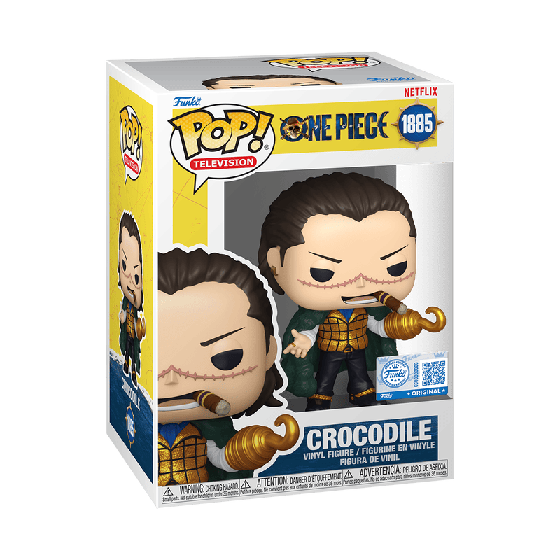 FUNKO POP ANIMATION: ONE PIECE - CROCODILE (EXC) 889698920360