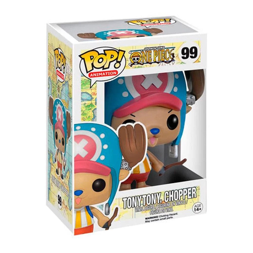 FUNKO POP ANIMATION: ONE PIECE - TONY TONY CHOPPER (FLOCKED)(SP) 889698104258