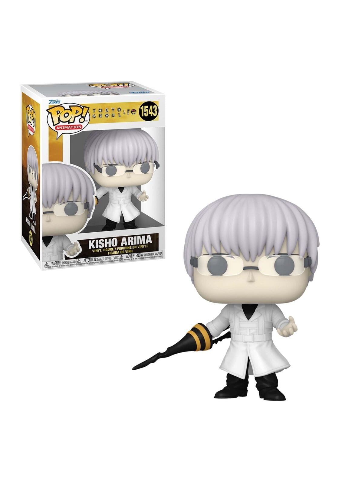 FUNKO POP ANIMATION Tokyo Ghoul:Re – Kisho Arima 889698755160