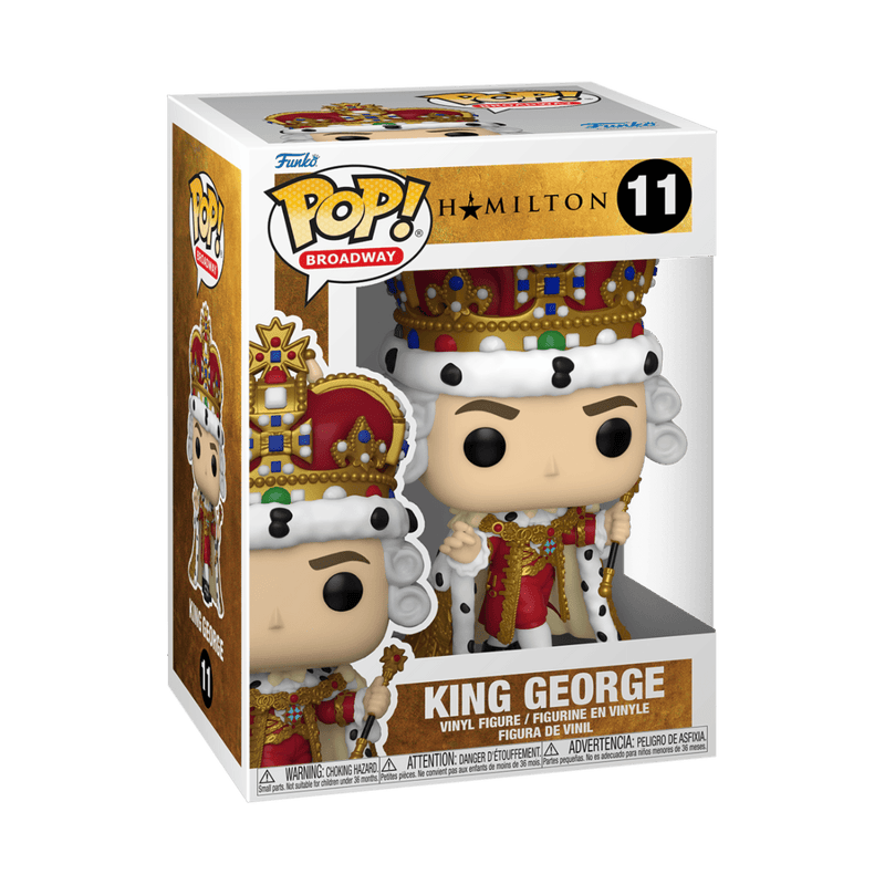 FUNKO POP BROADWAY: HAMILTON - KING GEORGE 889698592710