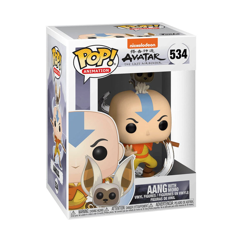 FUNKO POP & BUDDY: AVATAR - AANG W/MOMO 889698364638