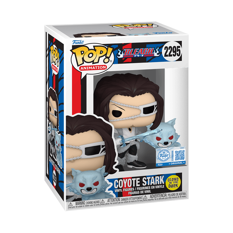 FUNKO POP & BUDDY: BLEACH - COYOTE STARRK (GLOW) 889698917490