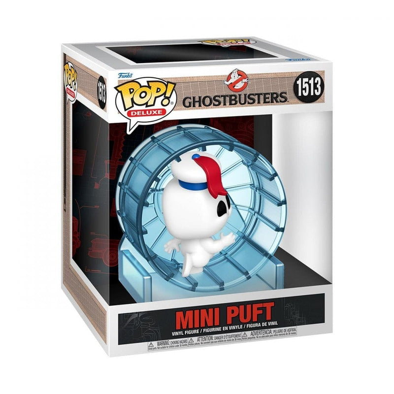 FUNKO POP DELUXE Ghostbusters mini puft on hamster wheel 889698759519