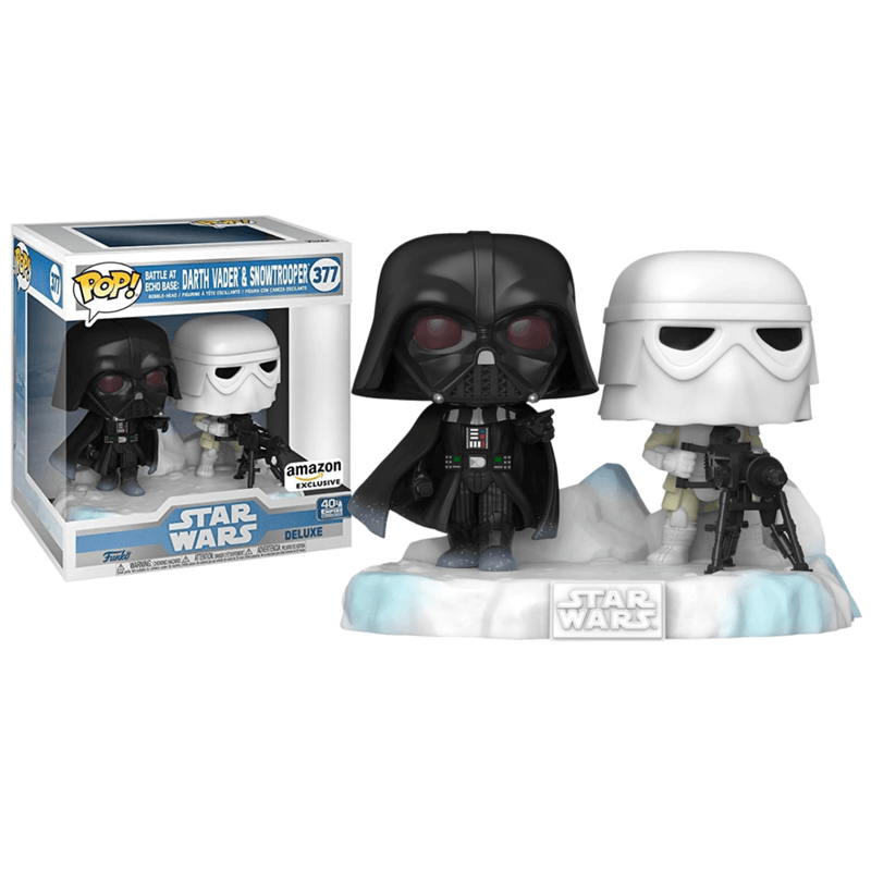 FUNKO POP DELUXE: STAR WARS- DARTH VADER & STORM TROOPER 889698466189