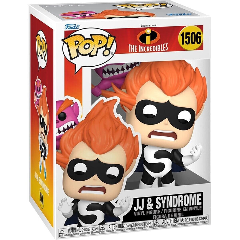FUNKO POP DISNEY: INCREDIBLES - JJ & SYNDROME 889698809481