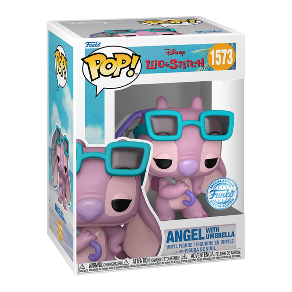 FUNKO POP DISNEY: LILO & STITCH - ANGEL W/UMBRELLA 889698849357