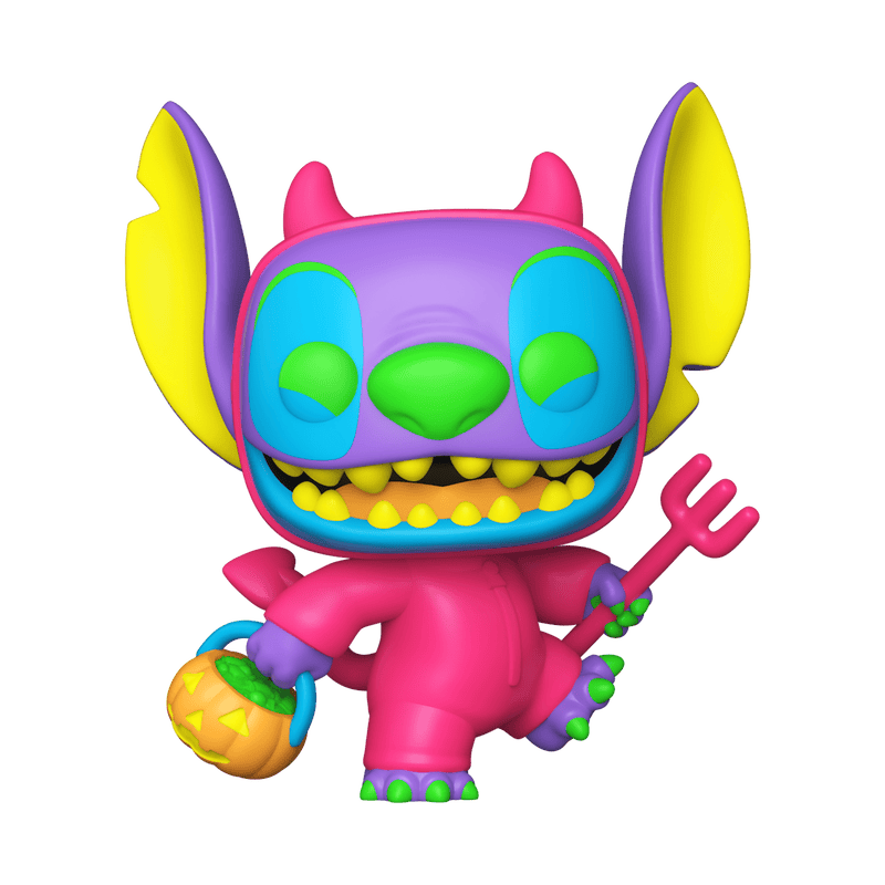 FUNKO POP DISNEY: LILO & STITCH - STITCH AS DEVIL W/CHASE 889698918336
