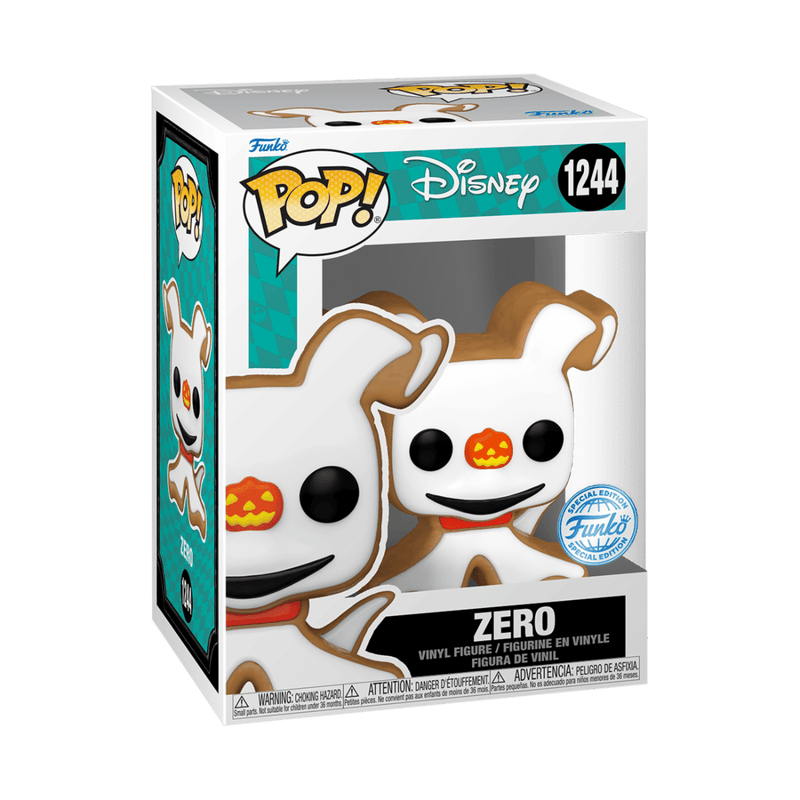 FUNKO POP DISNEY: NIGHTMARE BEFORE CHRISTMAS - ZERO (GINGERBREAD)(SP) 889698677189