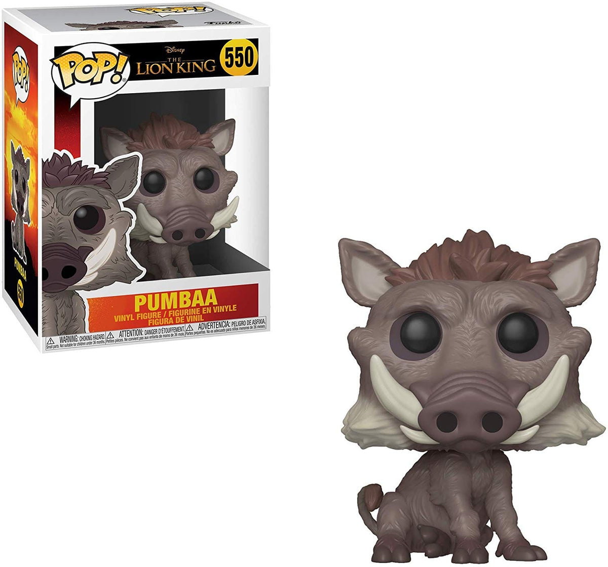 FUNKO POP DISNEY: THE LION KING (LIVE ACTION) - PUMBAA 889698385459