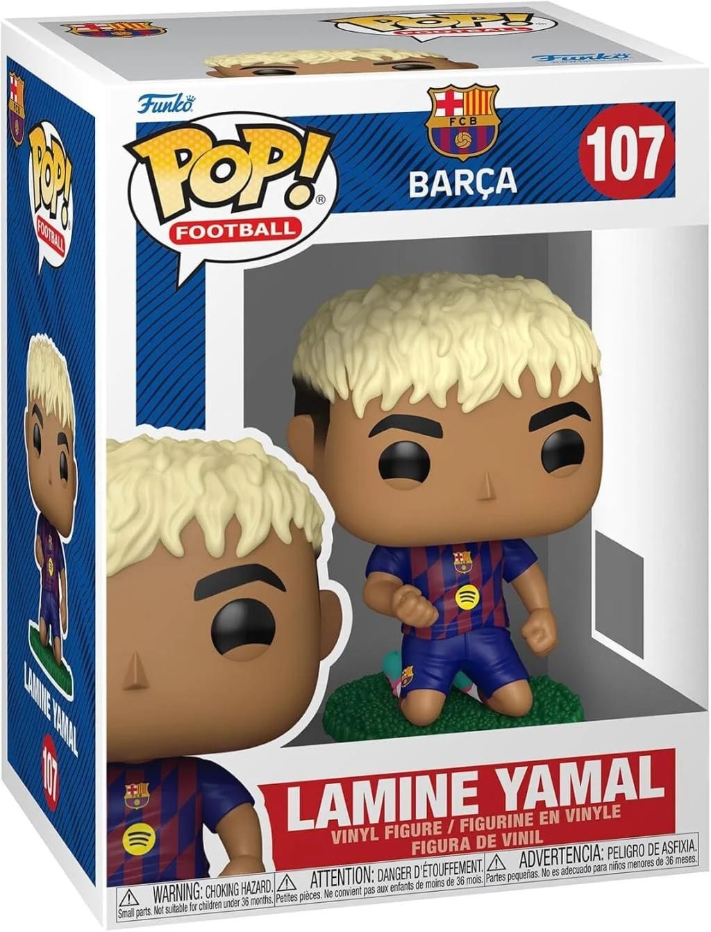 FUNKO POP FOOTBALL: BARCELONA - LAMINE YAMAL 889698937016