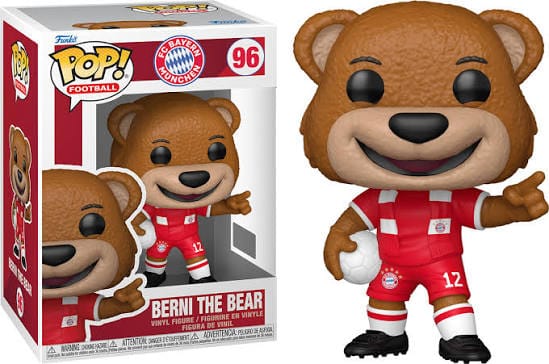 FUNKO POP FOOTBALL: BAYERN MUNICH - BERNI THE BEAR 889698937474