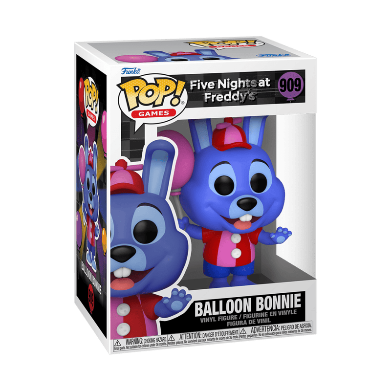 FUNKO POP GAMES: FIVE NIGHTS AT FREDDYS - BALLOON BONNIE 889698676250