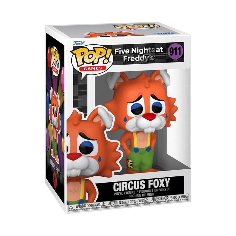 FUNKO POP GAMES: FIVE NIGHTS AT FREDDYS - CIRCUS FOXY 889698676298