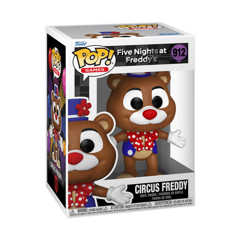 FUNKO POP GAMES: FIVE NIGHTS AT FREDDYS - CIRCUS FREDDY 889698676304