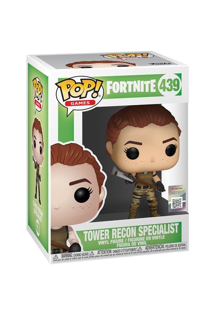 FUNKO POP GAMES: FORTNITE TOWER RECON SPECIALIST #439 - DAMAGED BOX 3200000002975