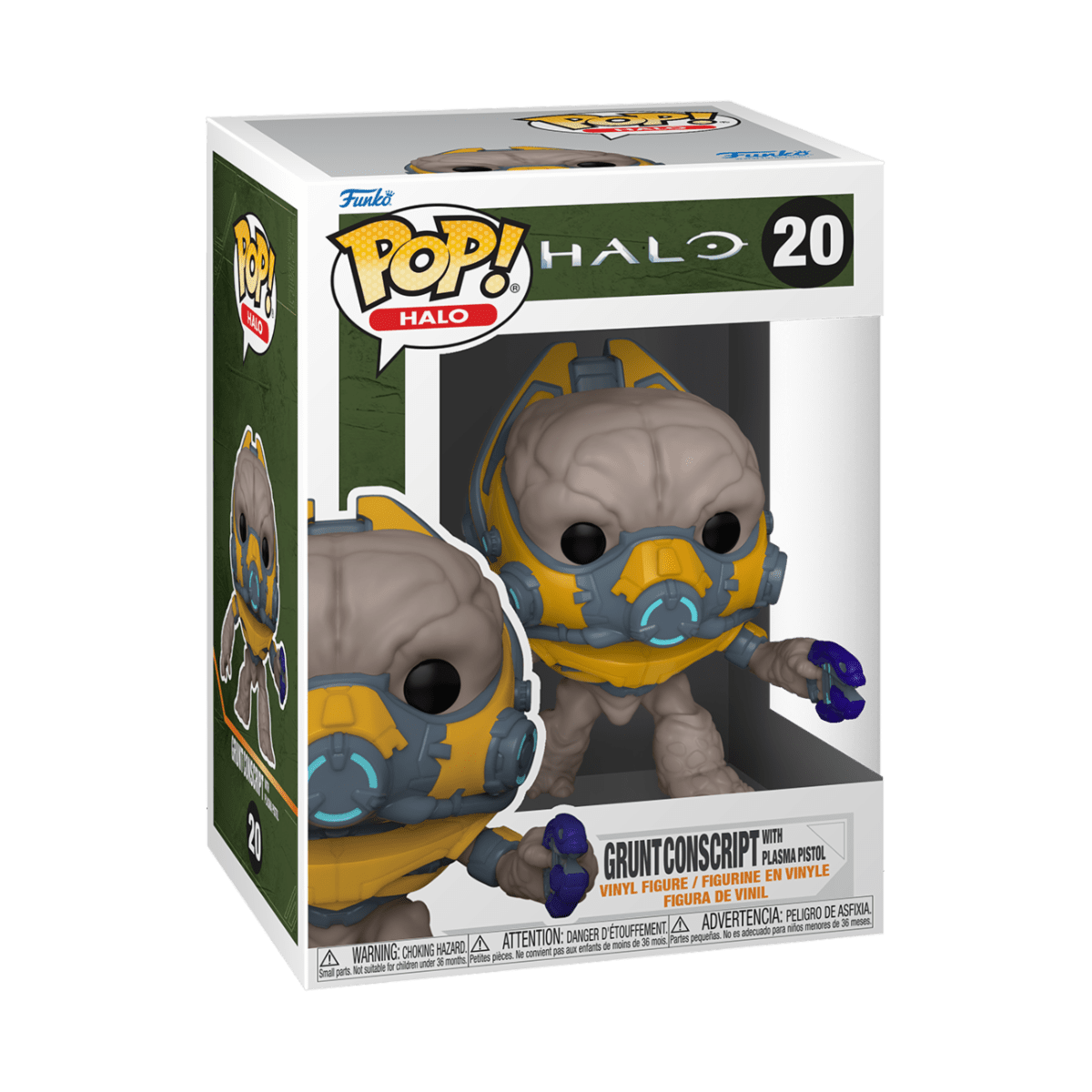 FUNKO POP GAMES: HALO INFINITE - GRUNT W/WEAPON 889698593359