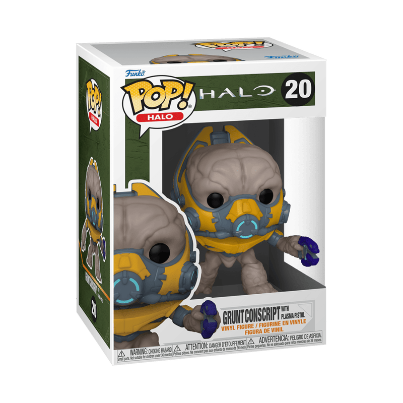 FUNKO POP GAMES: HALO INFINITE - GRUNT W/WEAPON 889698593359
