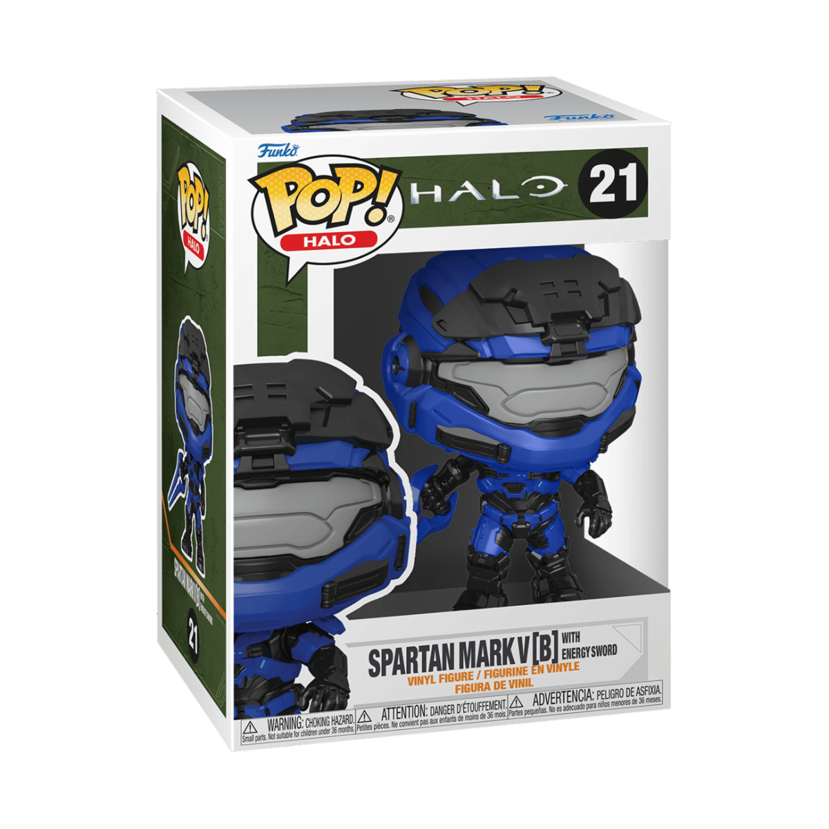 FUNKO POP GAMES: HALO INFINITE - MARK V W/BLUE SWORD 889698593366